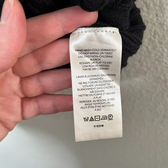 Daily Practice by Anthropology plus size Black V-Neck Ribbed Tank Top 3X - Picture 7 of 11